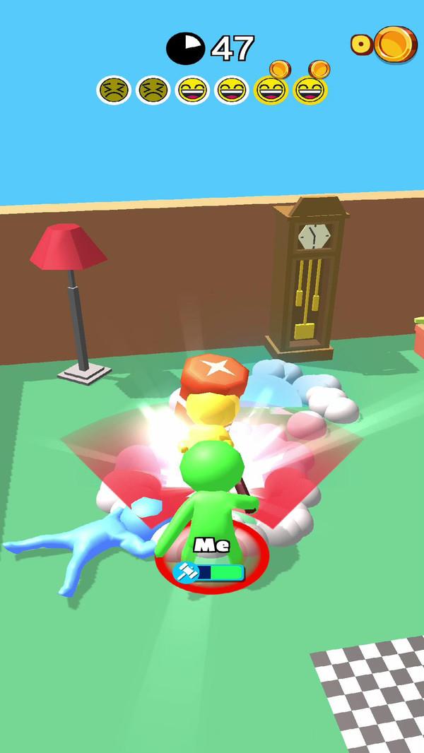 躲猫猫的火柴人游戏