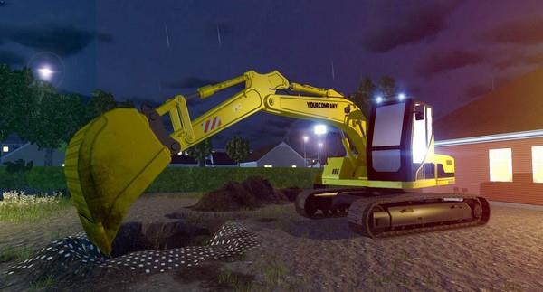 挖掘机模拟