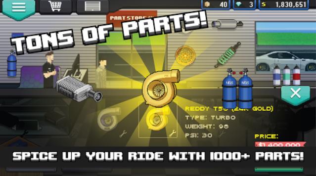 像素赛车手模组