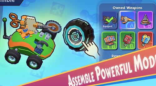 玩具碰撞厨房浩劫