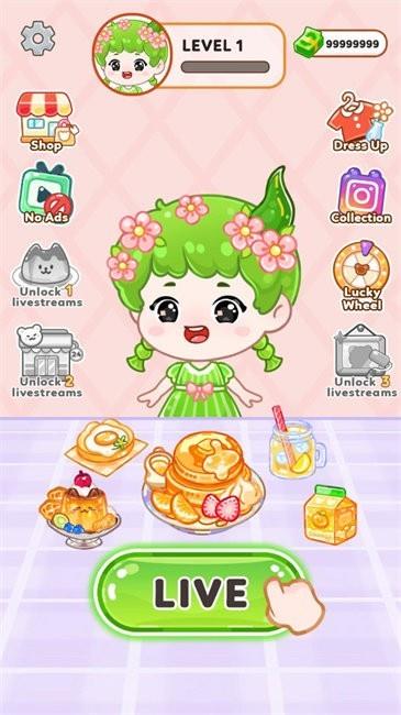 吃播女孩