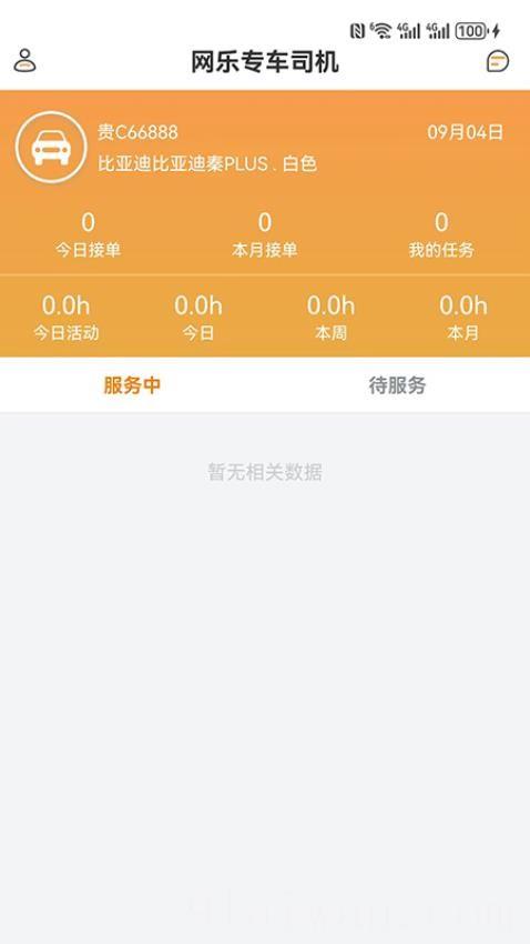 网乐专车司机端