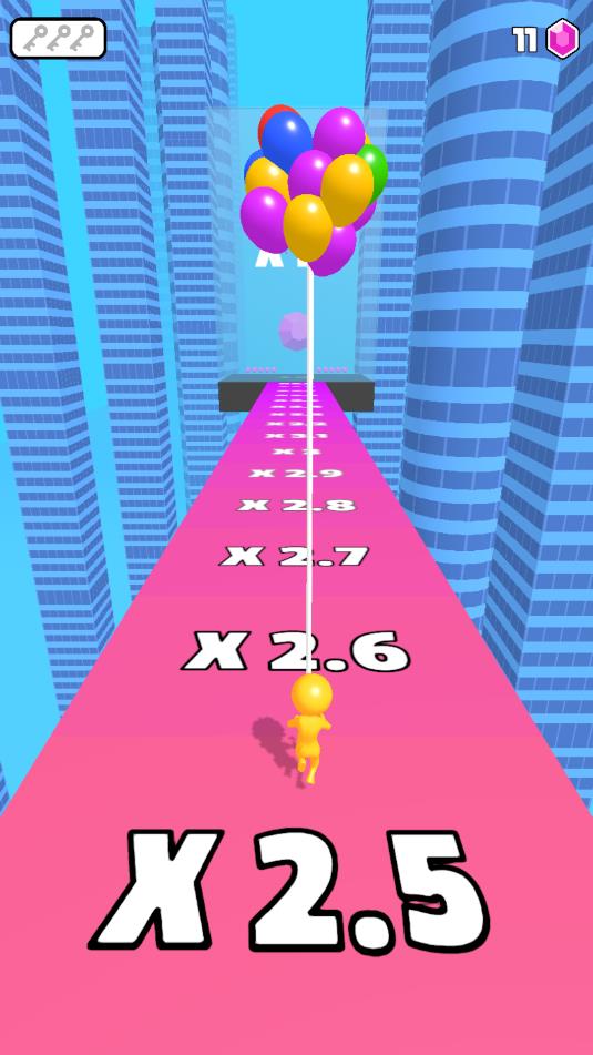 气球收集冲冲冲