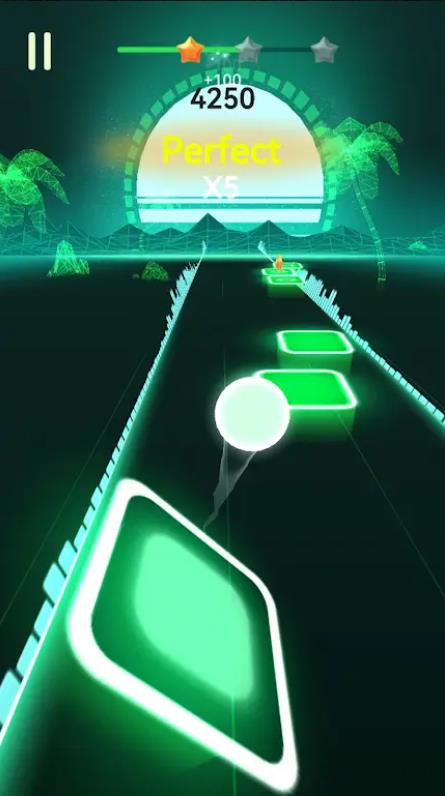 音乐小球跳跃