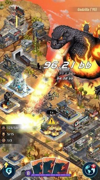 哥斯拉防卫军无限金币钻石版
