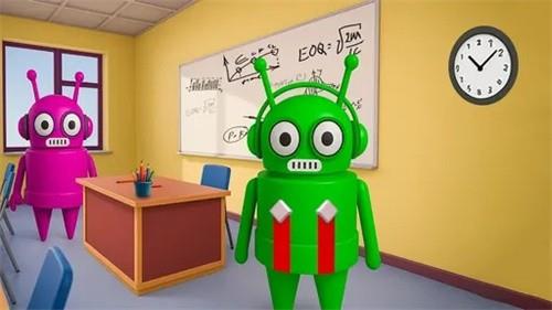 坏学生校园混乱