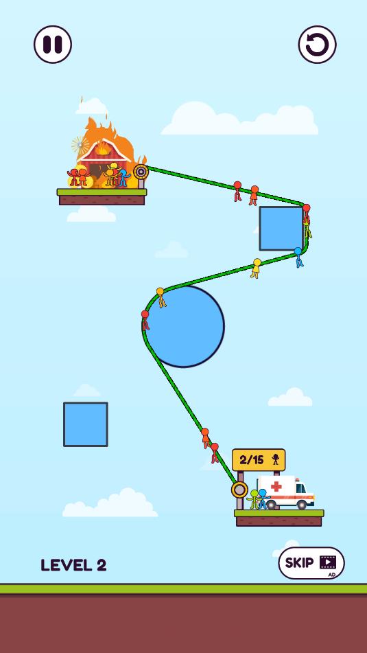 火柴人绳之谜题