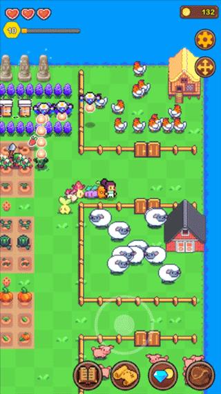 海岛时光种田挖矿无限金币钻石版